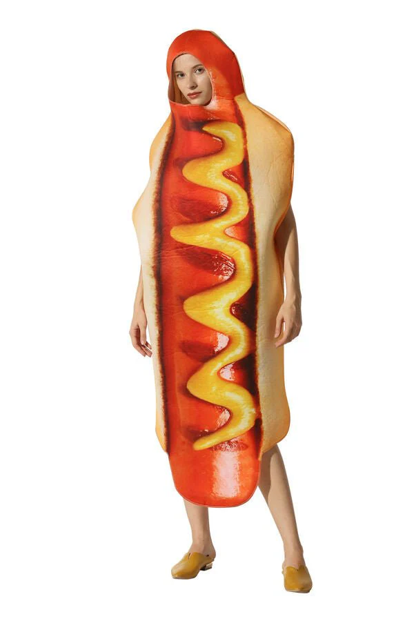 Adult Hot Dog Halloween Costume - Image 3