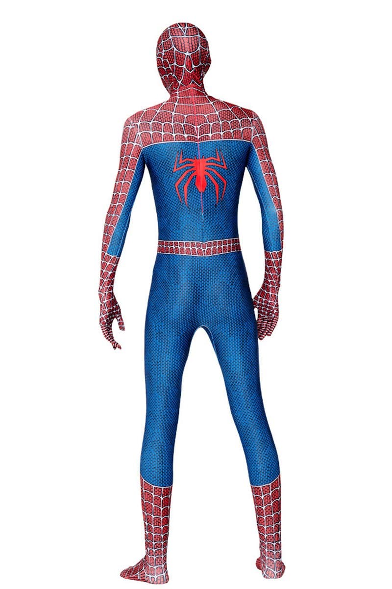 Sam Raimi Peter Parker Spider Man Suit Costume For Boys and Adults - Image 3