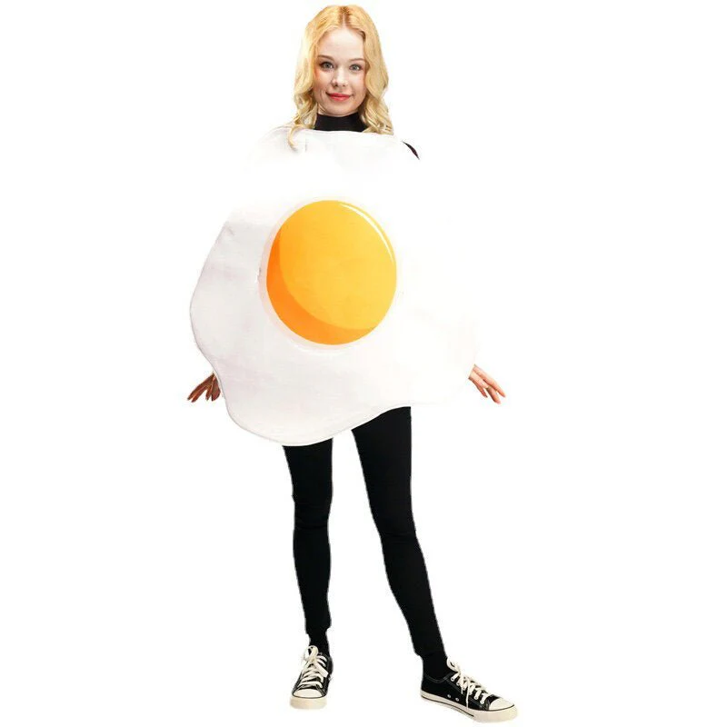 Bacon and Egg Couple Costumes for Halloween - Image 3