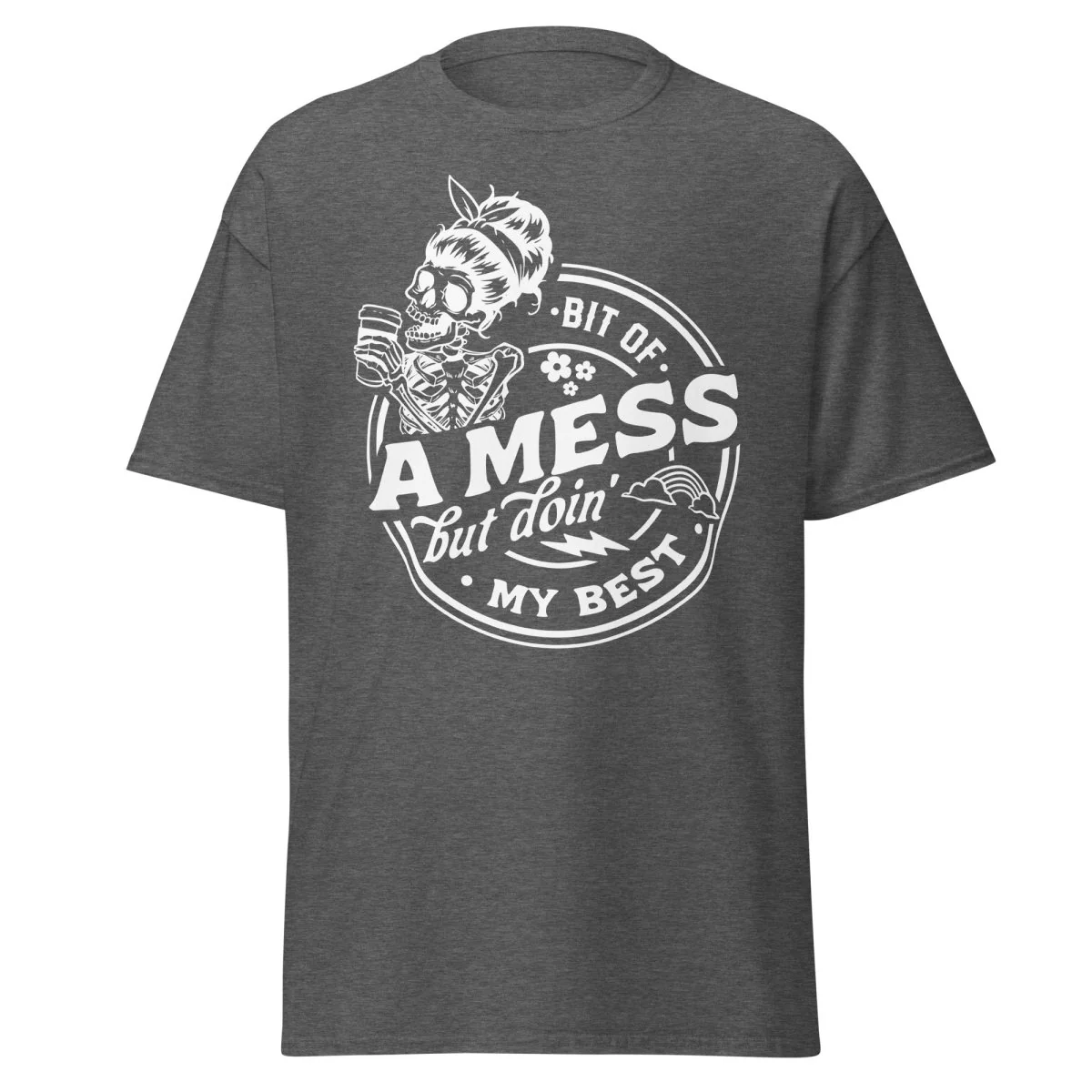 Bit of a Mess But Doing My Best, Halloween T Shirts for Moms - Image 17