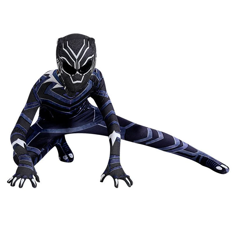 Black Panther Costume T'Challa Costume For Boys and Men - Image 3