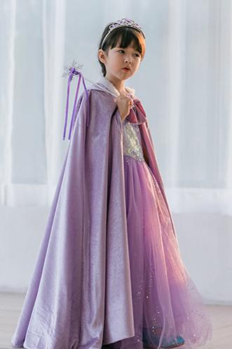 Cape Cloak Costume For Girls - Image 3