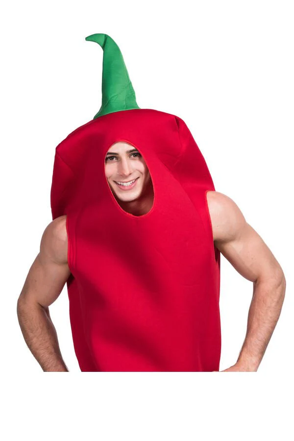 Chili Pepper Halloween Costume For Adults - Image 3