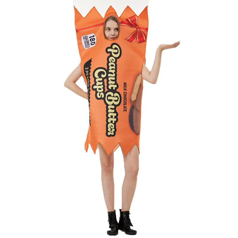 Chocolate Bar and Peanut Butter Couple Costume - Image 5