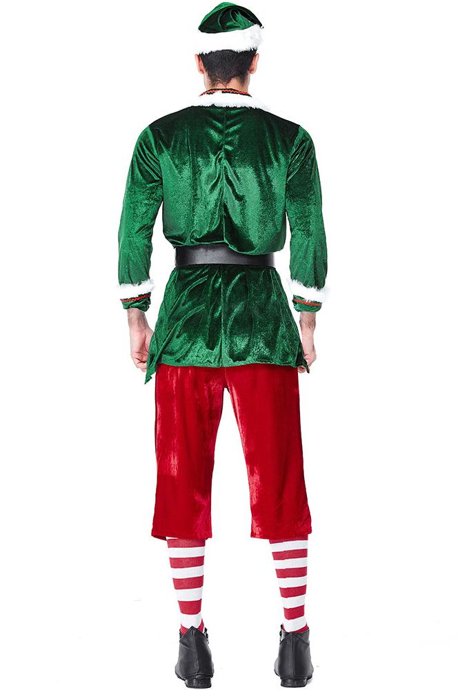 Christmas Elf Costume For Men - Image 3