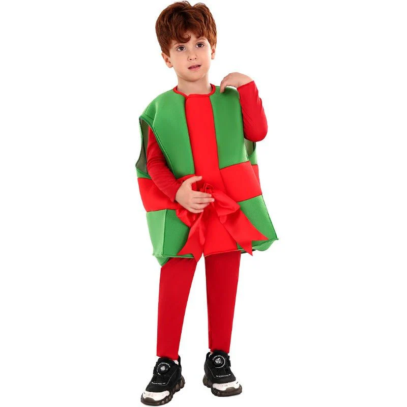 Christmas Gift Box Costume for Kids - Image 4