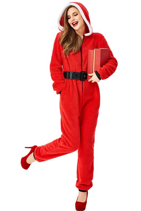 Christmas Onesie Costume For Kids-Red - Image 4