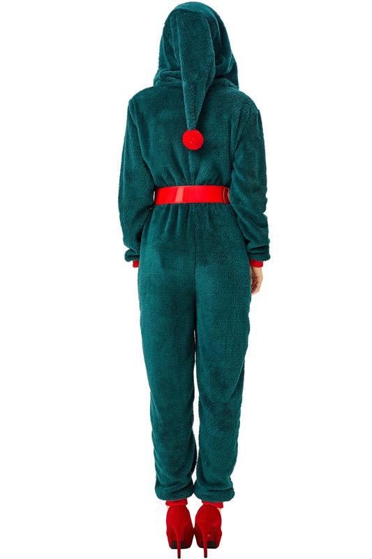 Christmas Onesie Costume For Kids- Green - Image 4