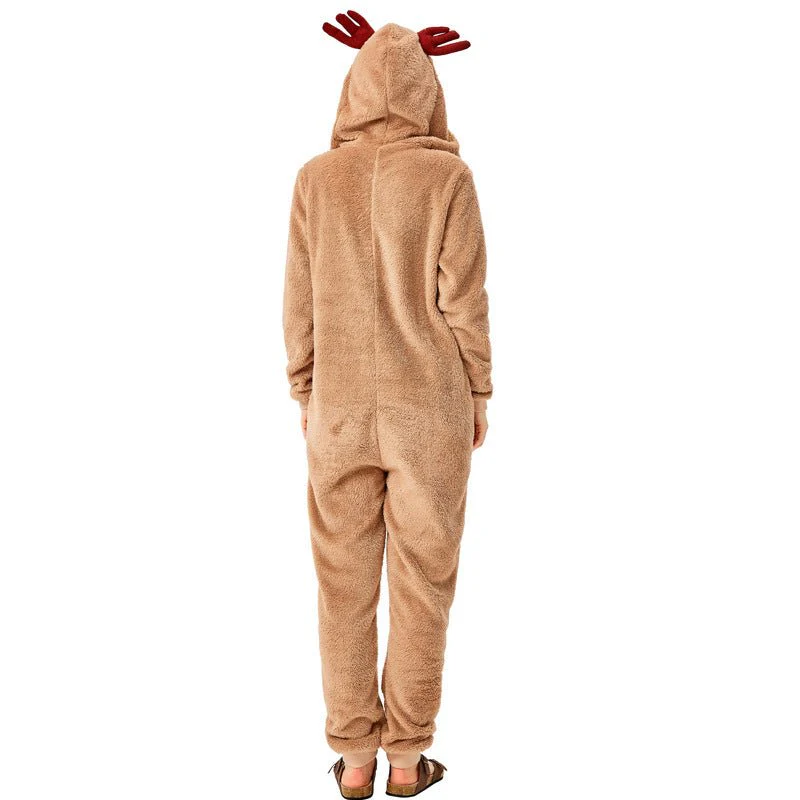 Christmas Reindeer Onesie Costume For Kids - Image 7