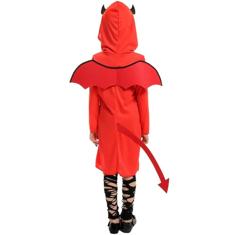 Devil Costume for Kids with Trident - Image 2