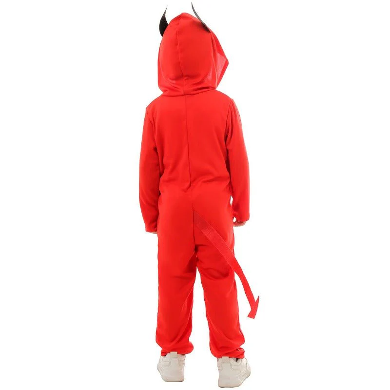 Devil Costume for Kids with Trident - Image 4