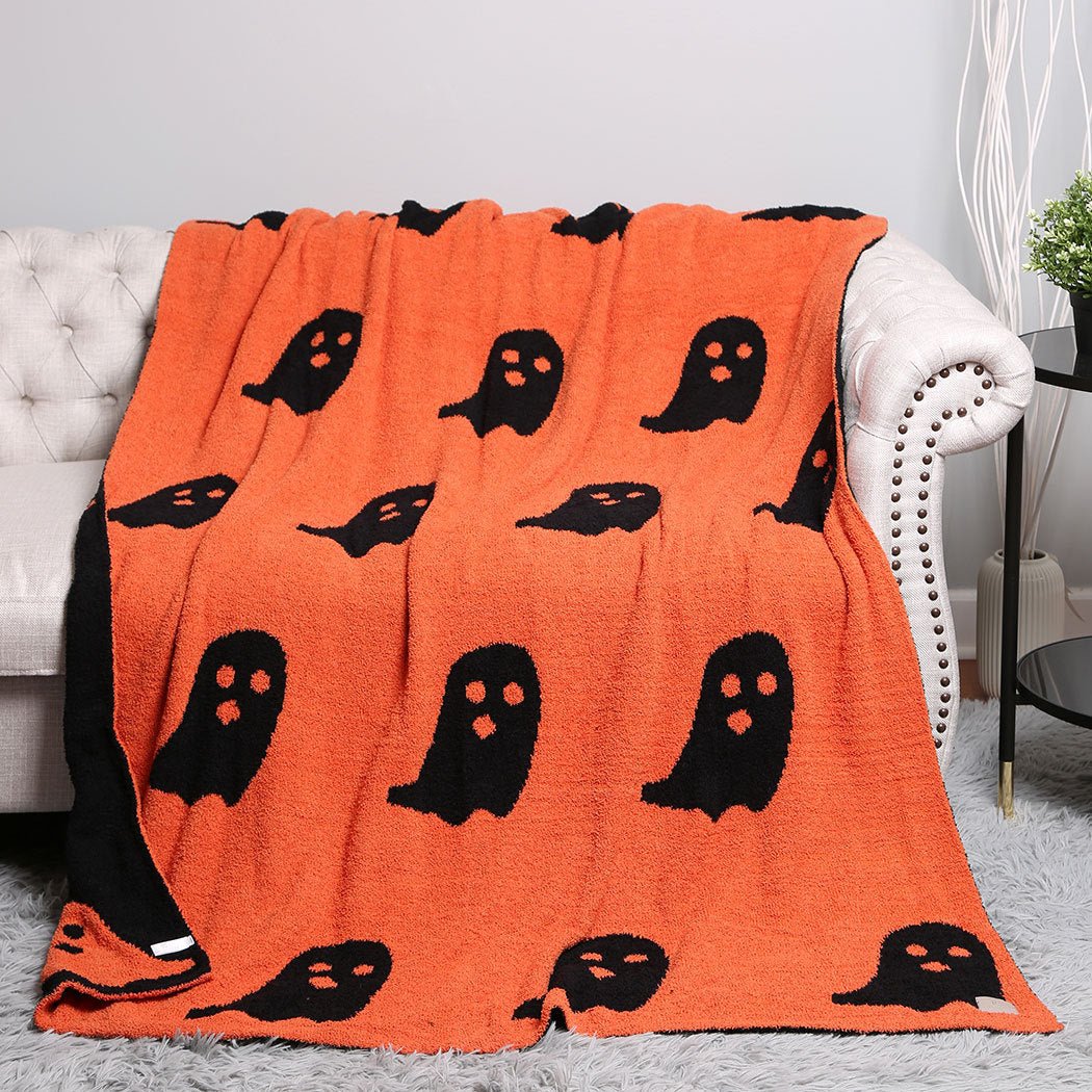 Ghost Boo Halloween Blankets - Image 4