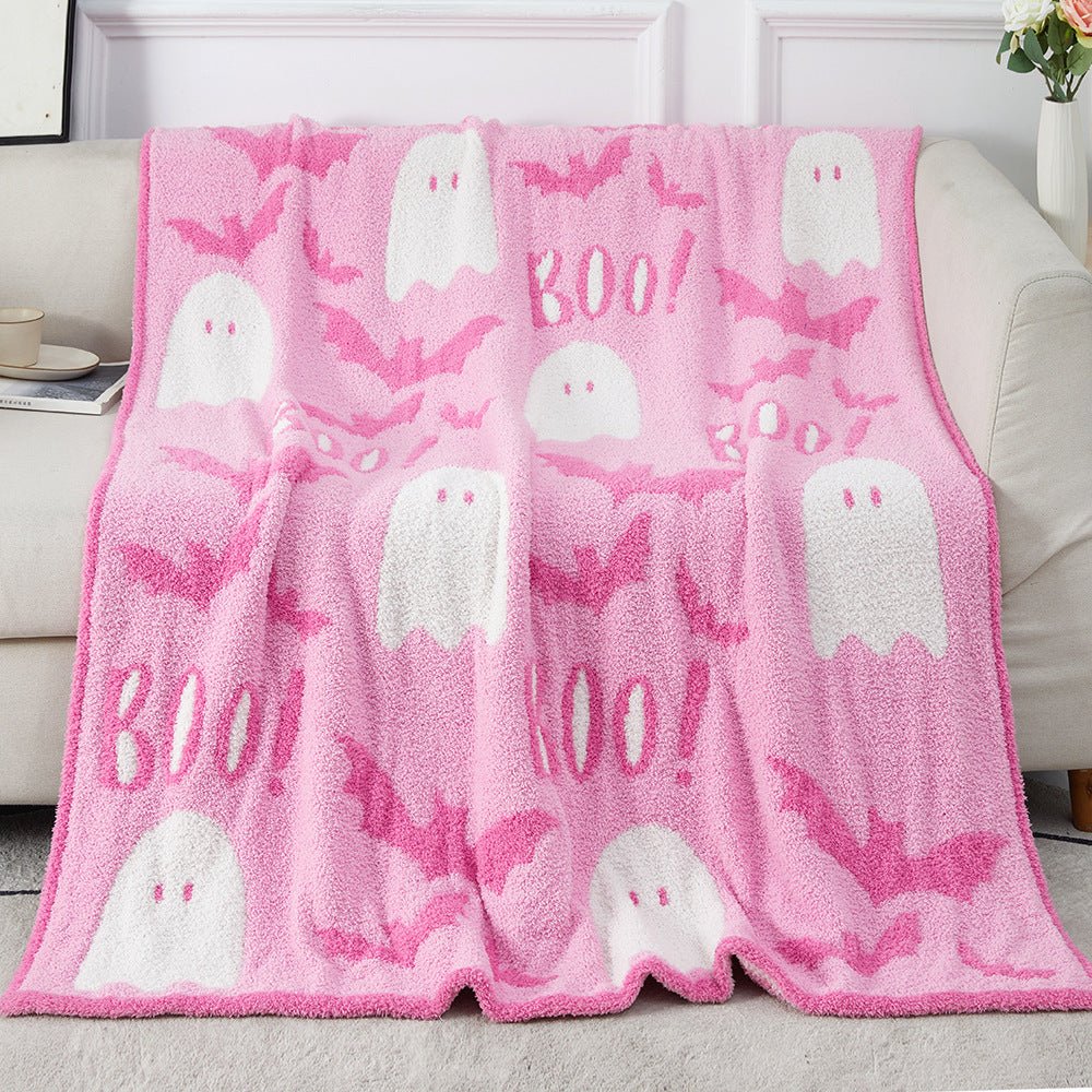 Ghost Boo Halloween Blankets - Image 5