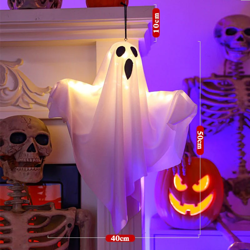 Ghost Lights Halloween Decoration, 3pcs - Image 3