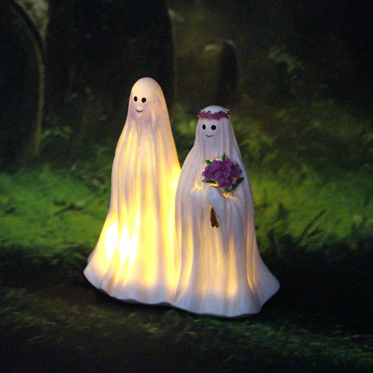 Ghost Wedding Decoration with LED Lights - Image 5