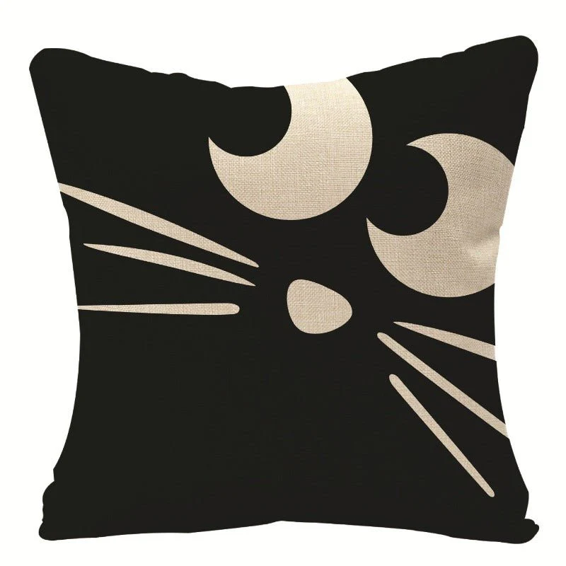 Halloween Cute Cushion Covers, 4pcs - Image 3