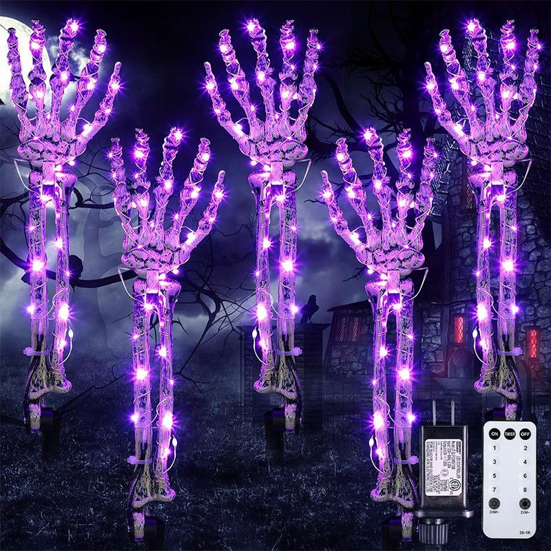 Ghost Hand Props with Lights, 5pcs - Image 4