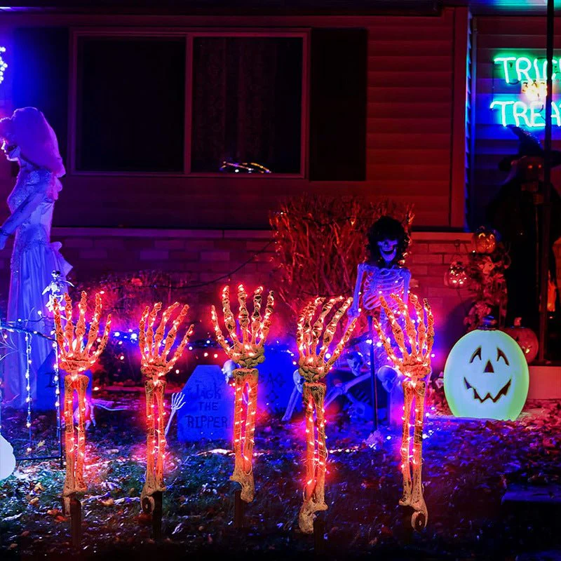 Ghost Hand Props with Lights, 5pcs - Image 7