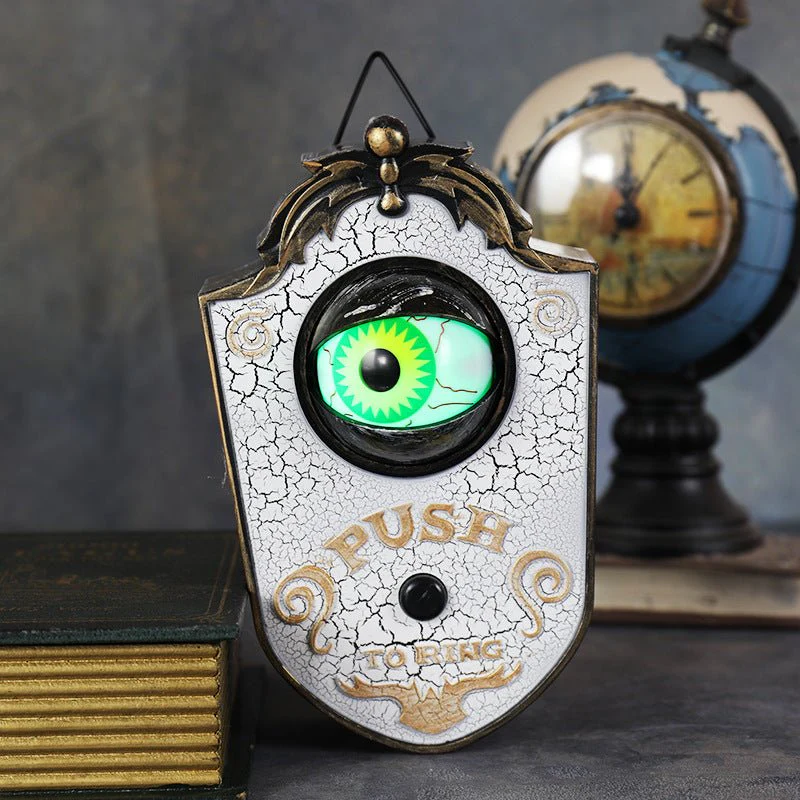 Halloween Animated One Eye Doorbell with Light and Sound - Image 3