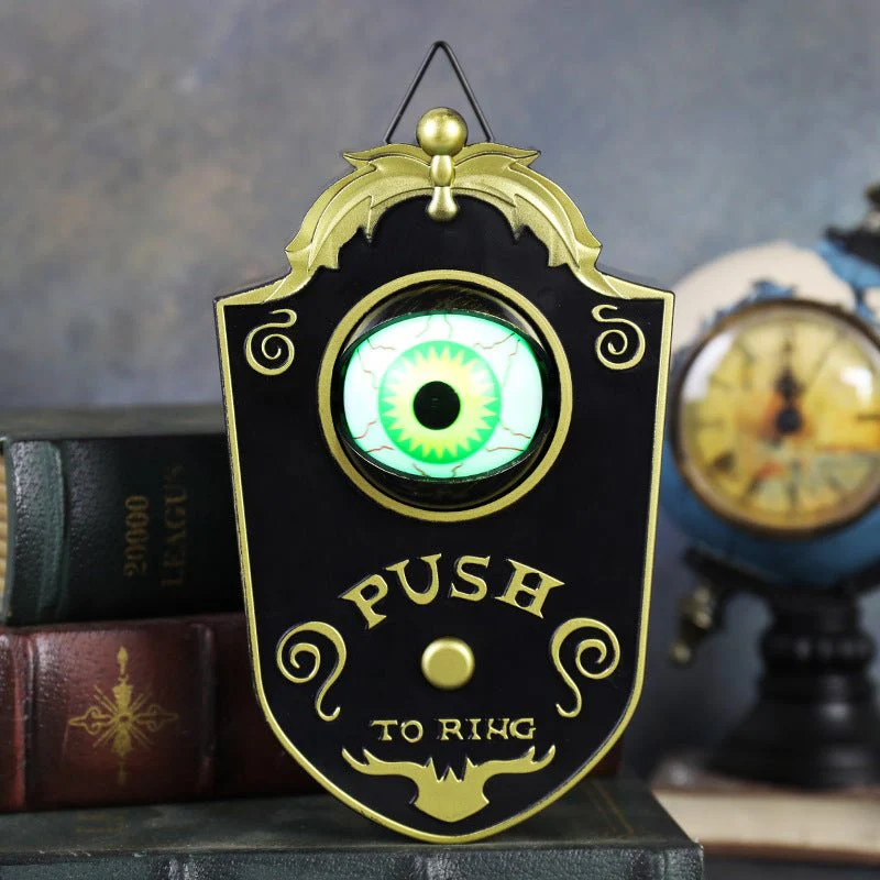 Halloween Animated One Eye Doorbell with Light and Sound - Image 4