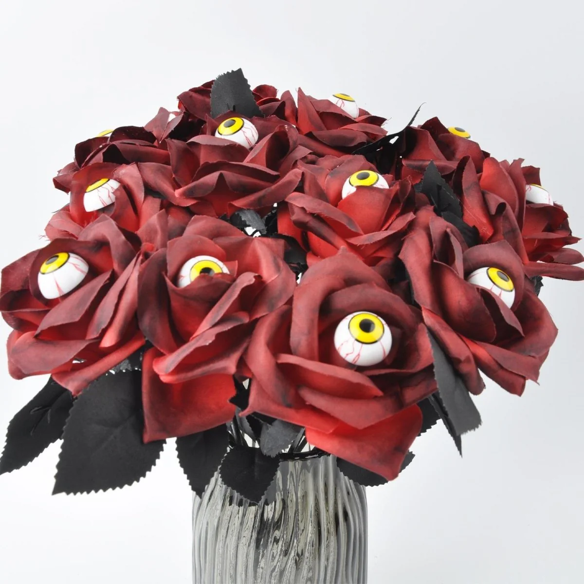 Halloween Eyeball Rose Bouquet - Image 6