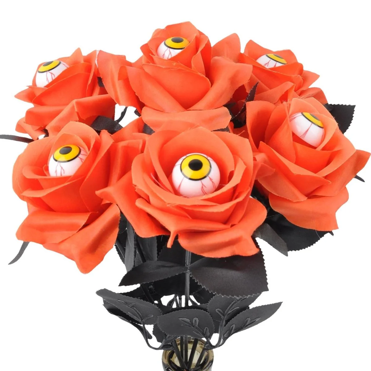 Halloween Eyeball Rose Bouquet - Image 8