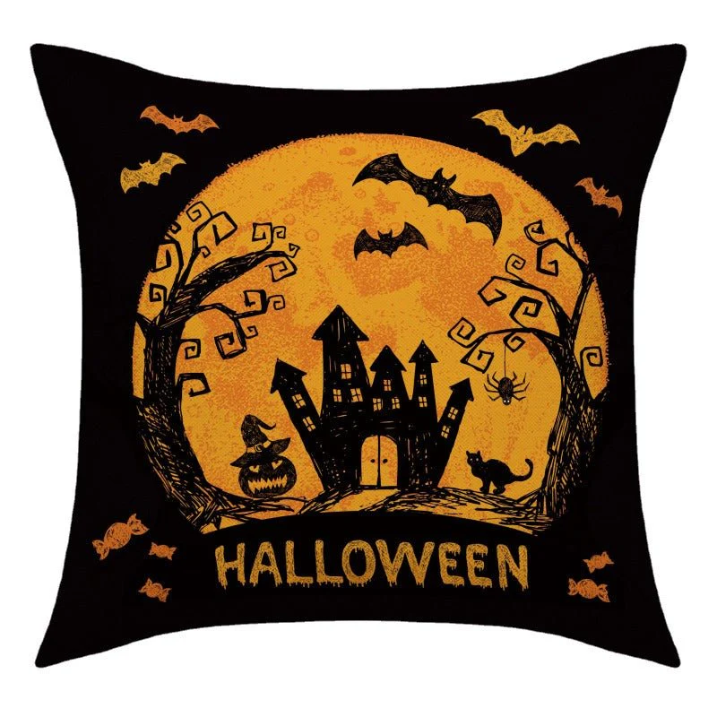 Halloween Skeleton Cushion Covers, 4pcs - Image 5