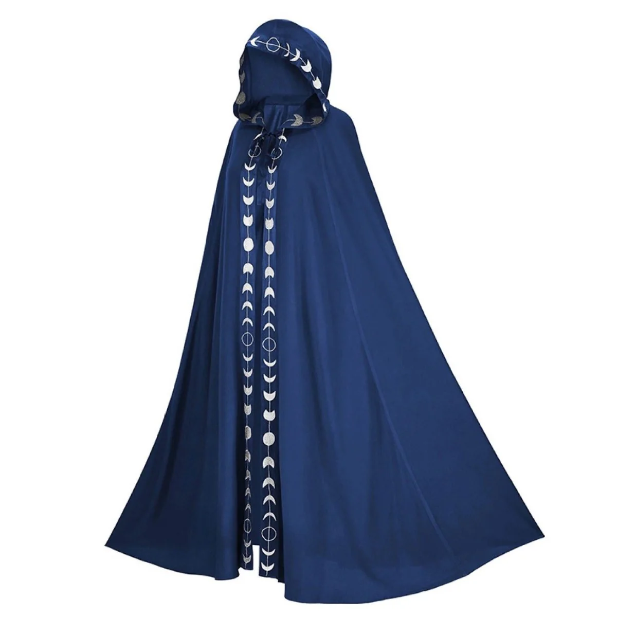 Hooded Medieval Cloak Costume for Men and Women - Image 4