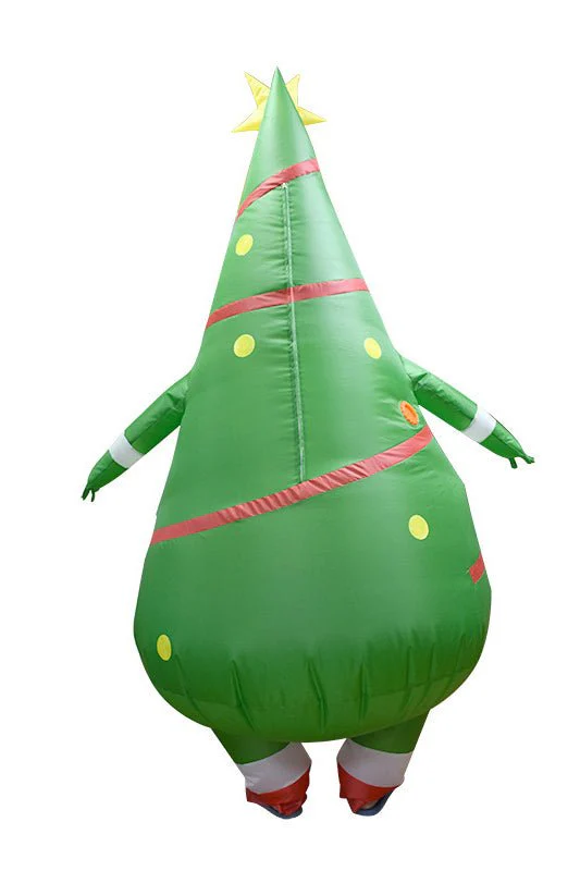 Inflatable Christmas Tree Costume for Adult - Image 3