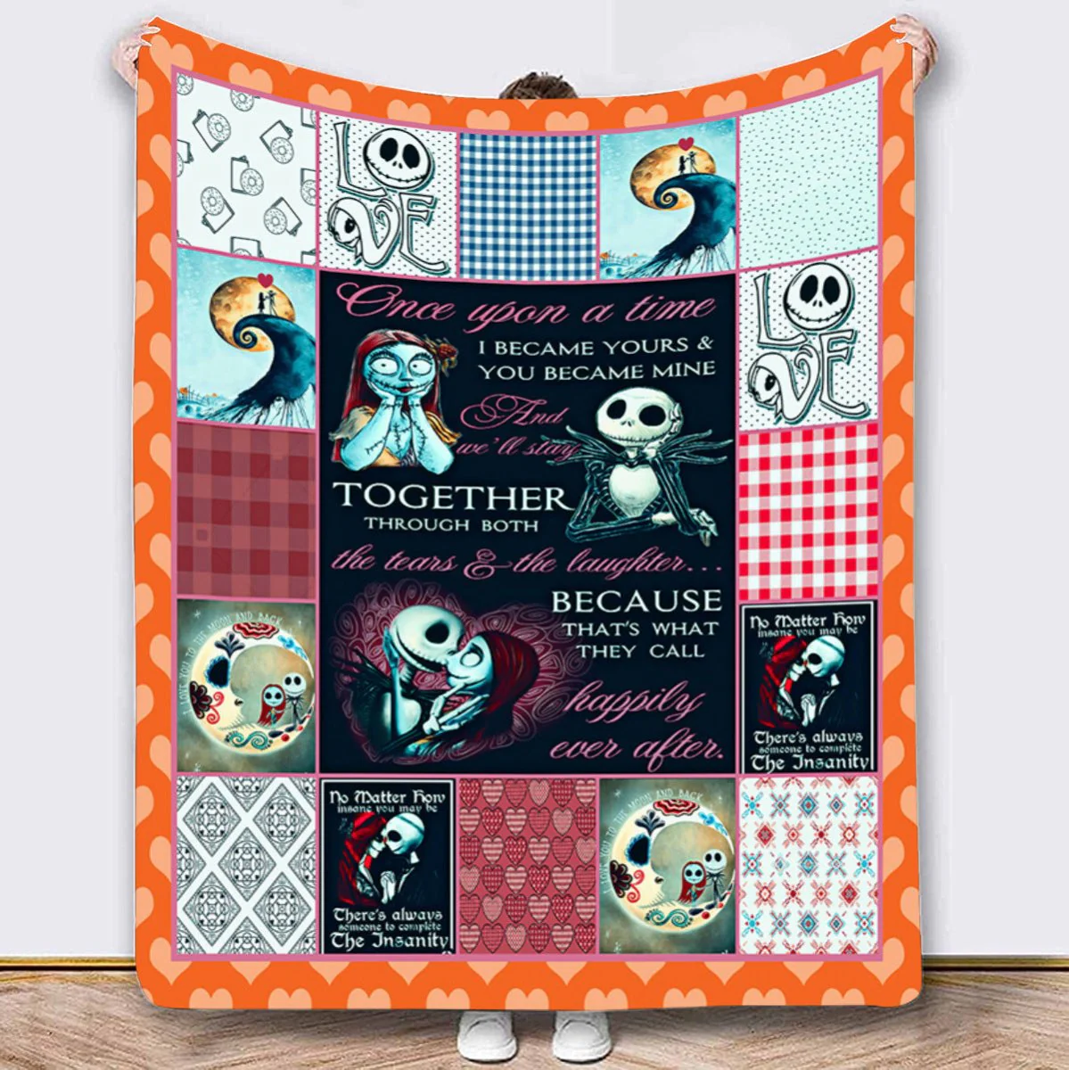 Jack Skellington Blanket - Image 10