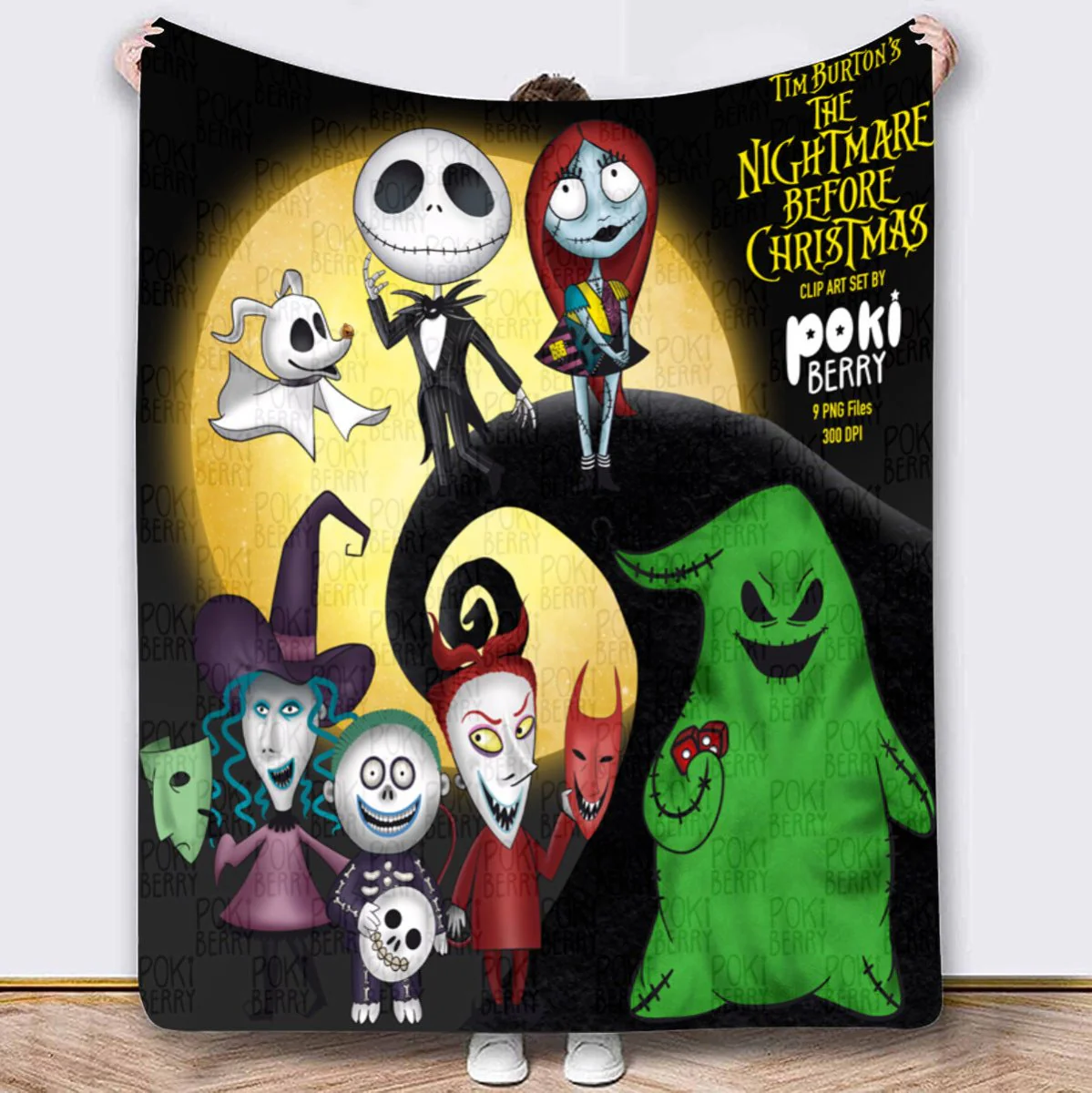 Jack Skellington Blanket - Image 11