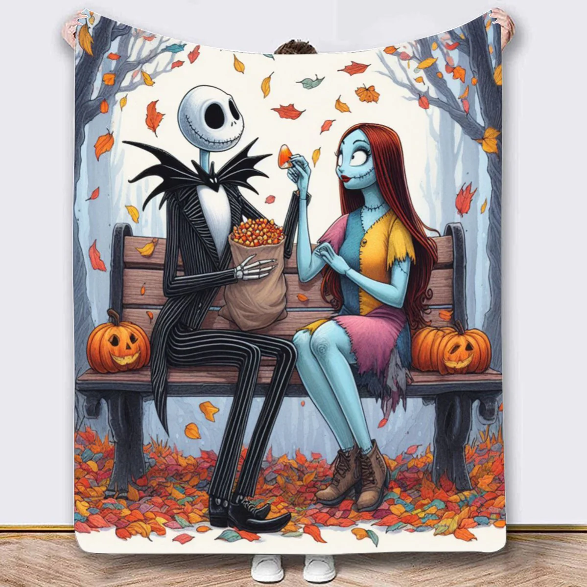 Jack Skellington Blanket - Image 15