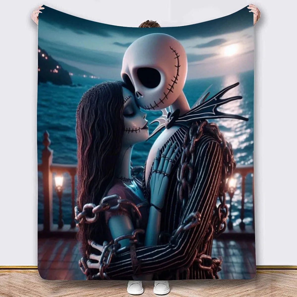 Jack Skellington Blanket - Image 4