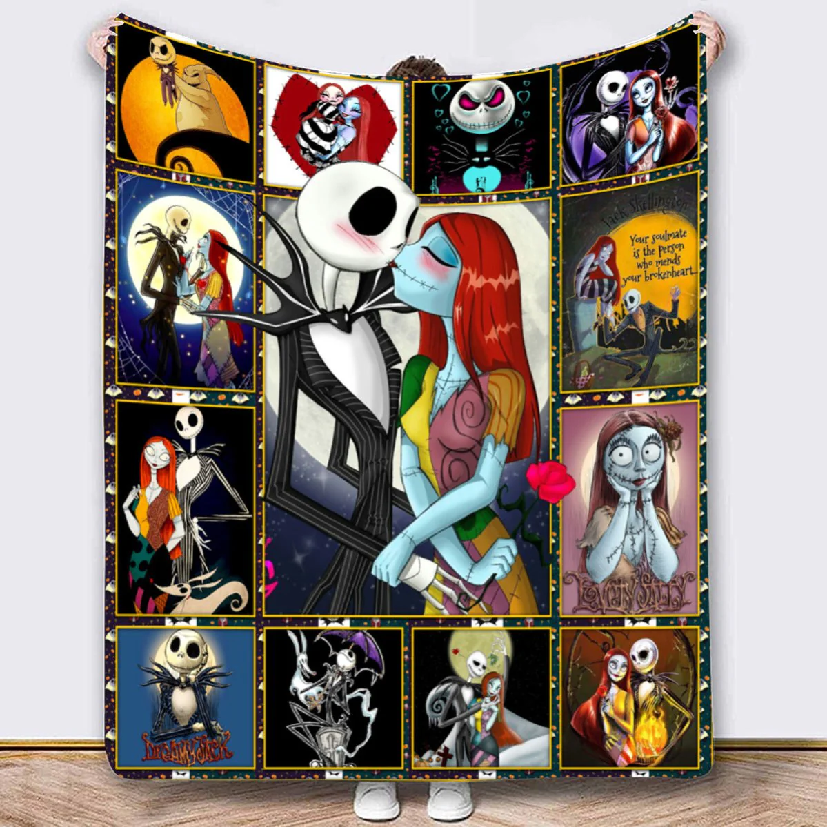 Jack Skellington Blanket - Image 7
