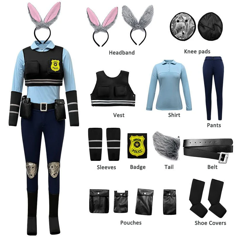 Judy Zootopia Costume for Adult - Image 5