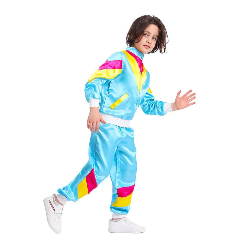 Kids' 80s Costume Tracksuit CB80-3 - Image 3