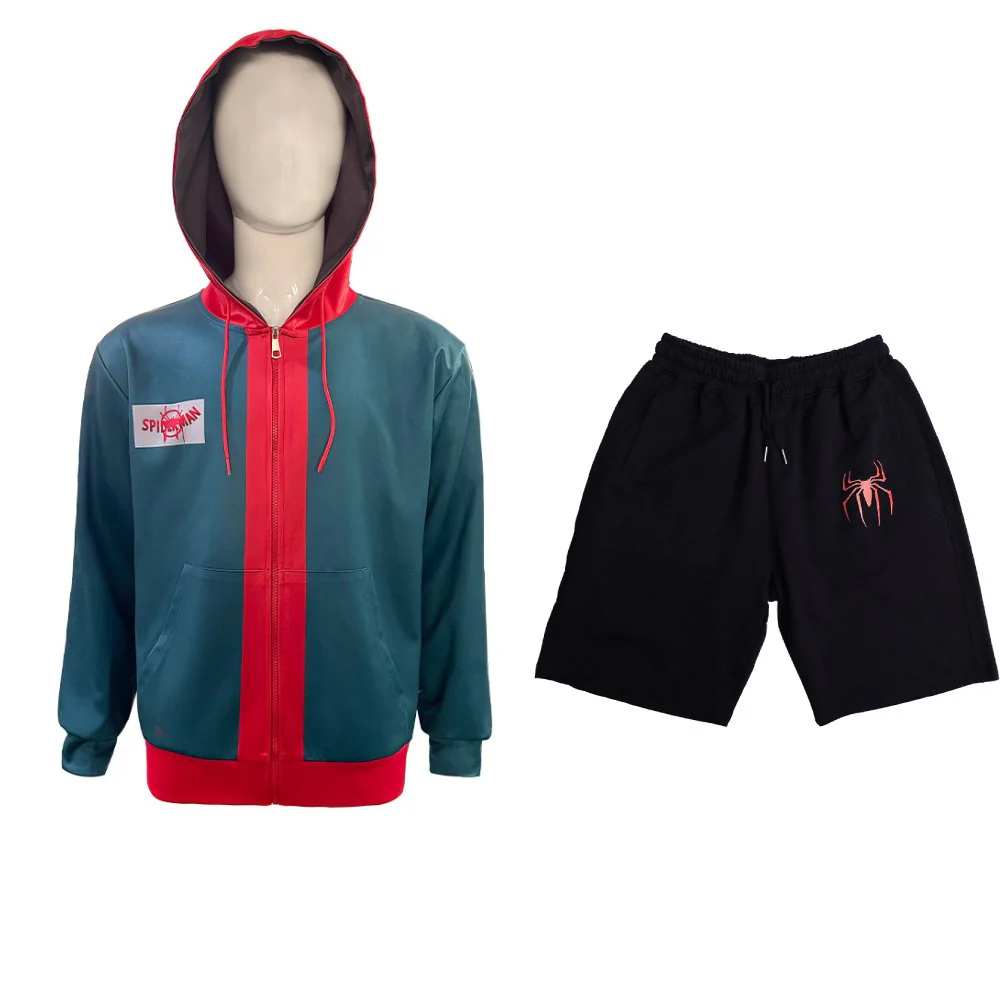 Miles Morales Costume – Black Spider-Man Costume with Mask - Image 7