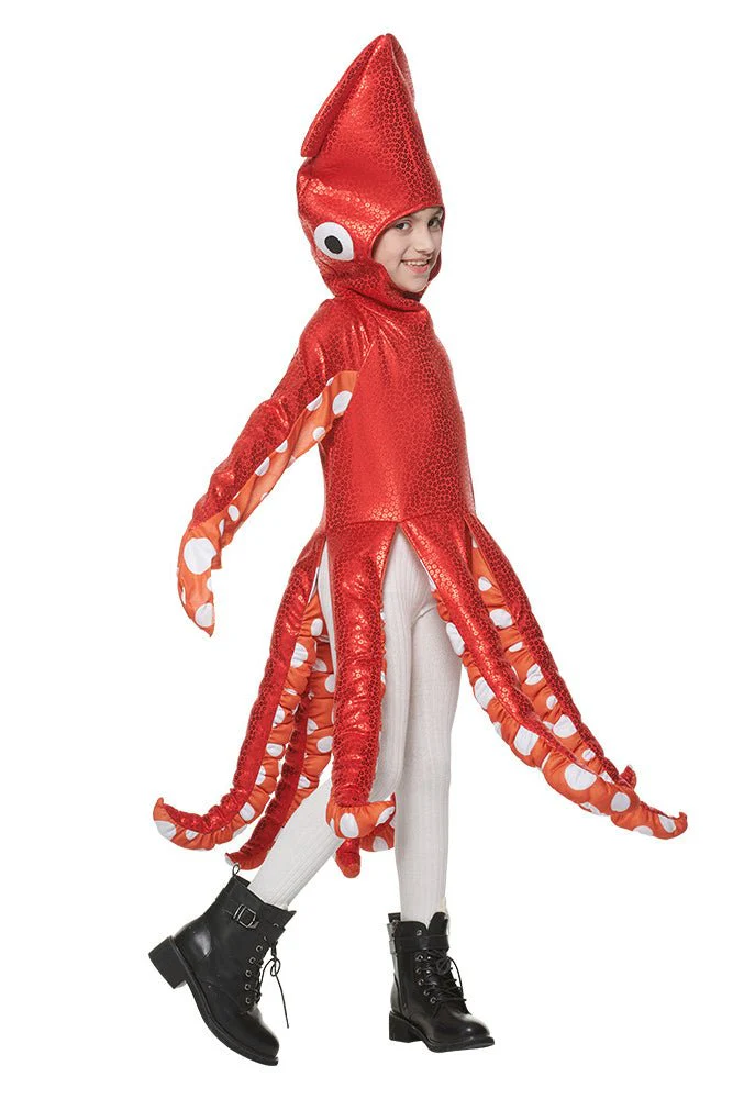 Kid's Squid Costume - Image 3