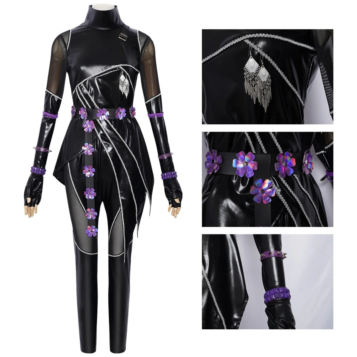 KPDH Mira Battle Costume Black Outfit. Realistic Version. - Image 5