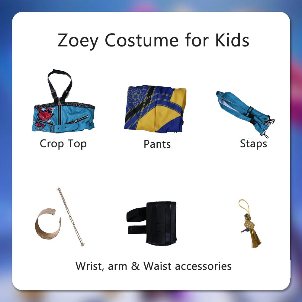 Zoey Costume for Kids & Adults. Realistic Version. - Image 9