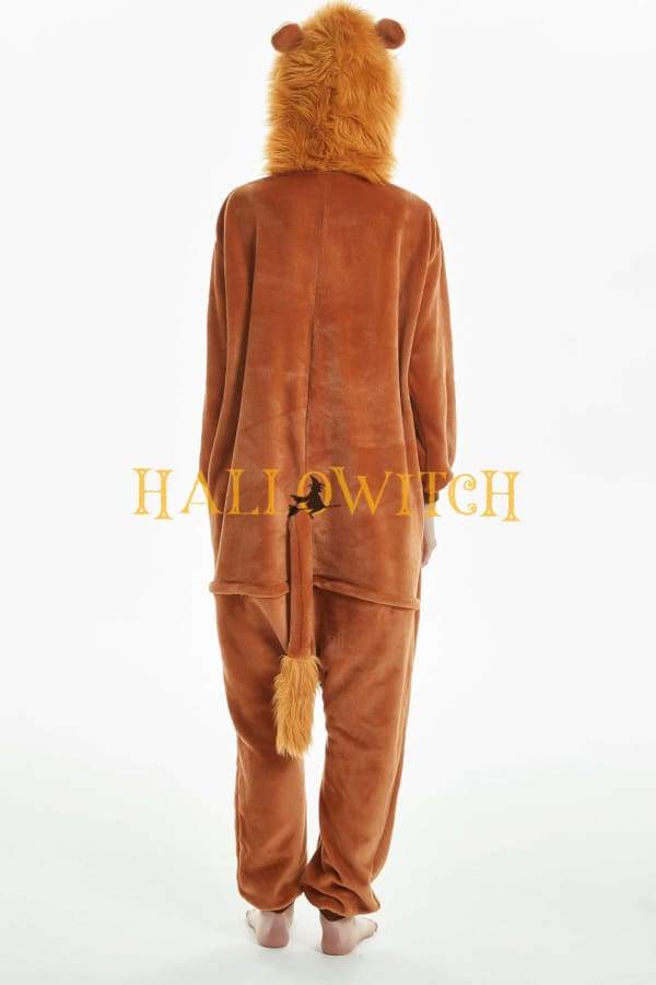 Lion Onesie Costume For Adults And Teenagers - Image 2