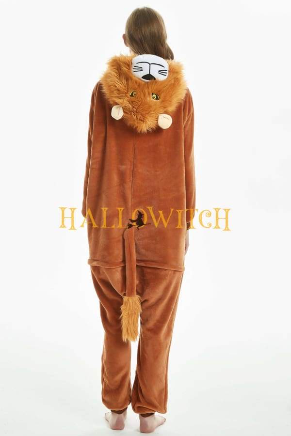 Lion Onesie Costume For Adults And Teenagers - Image 3