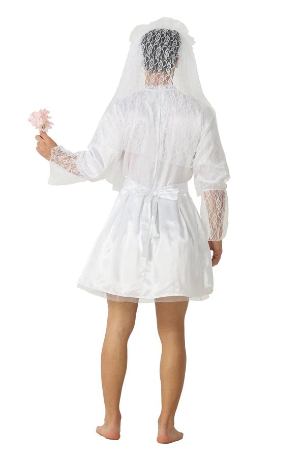 Men's Bride Wedding Halloween Funny Costume - Image 4