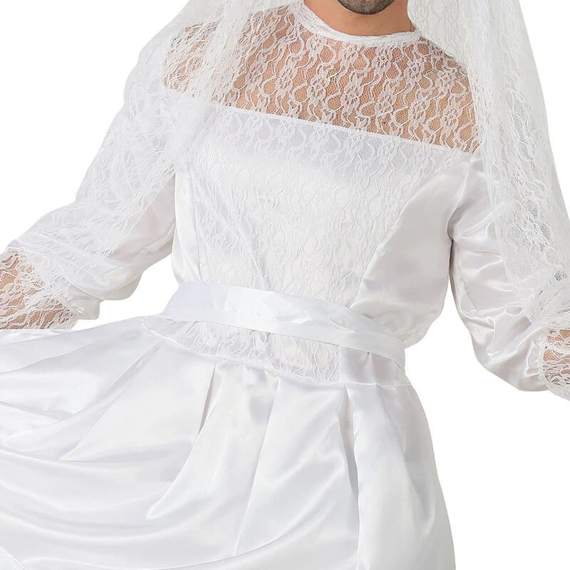 Men's Bride Wedding Halloween Funny Costume - Image 5