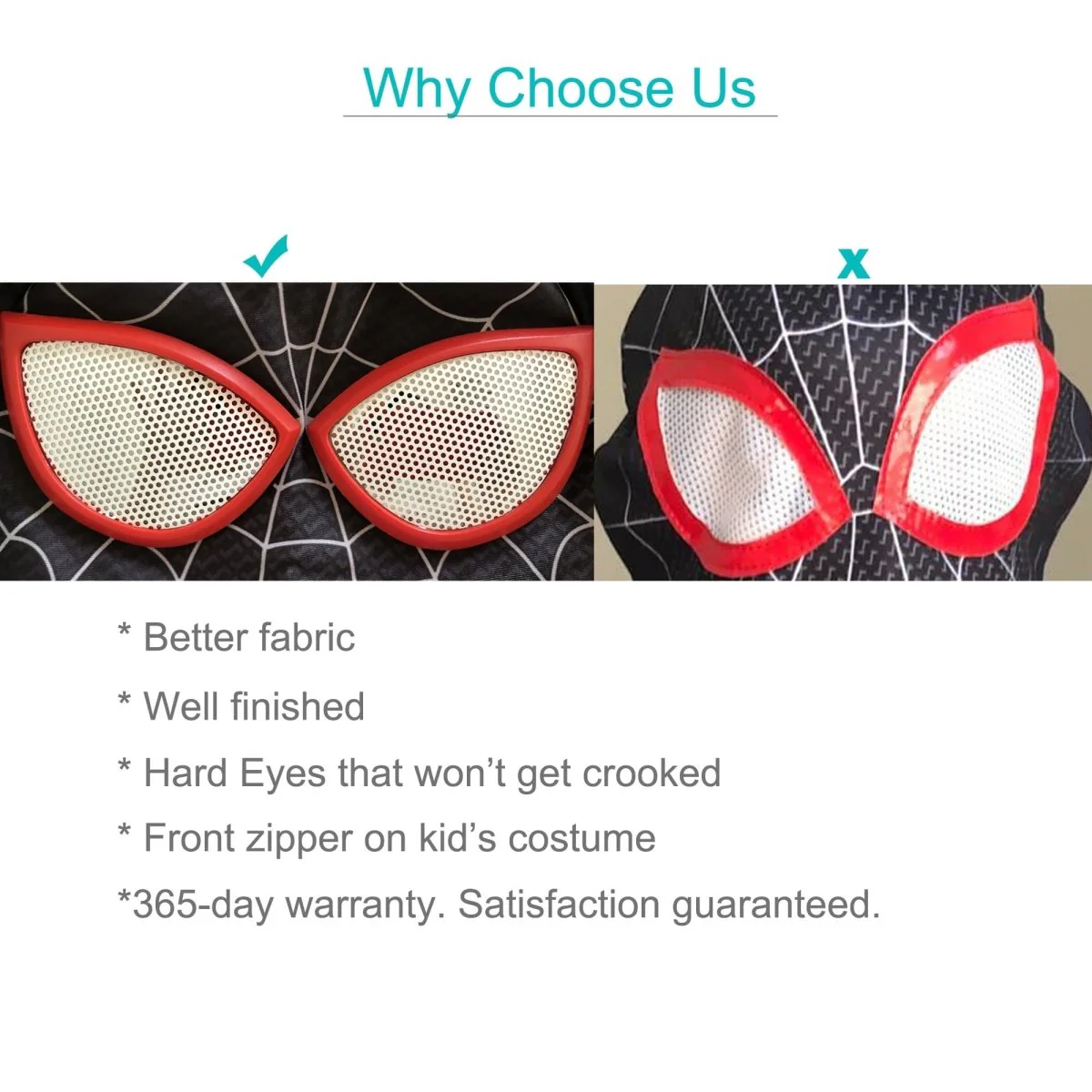Miles Morales Spider Man Costume for Boys and Men. Optional Hoodie & Shorts. - Image 3