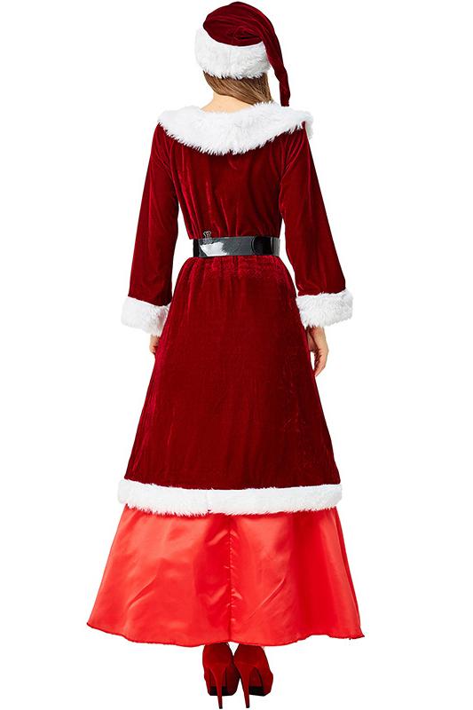 Mrs Santa Claus Outfit Christmas Dress Women - Image 2