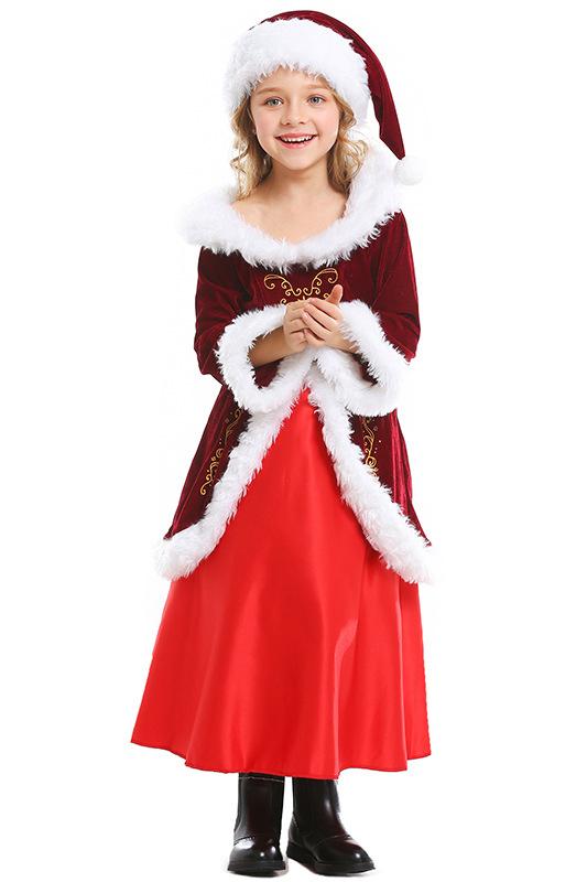 Mrs Santa Claus Outfit Christmas Dress Women - Image 3