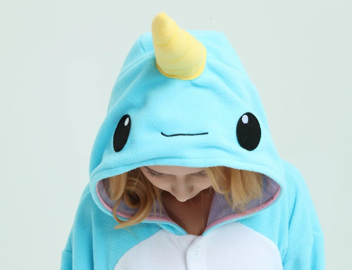 Narwhal Whale Onesie For Adults and Teenagers - Image 4