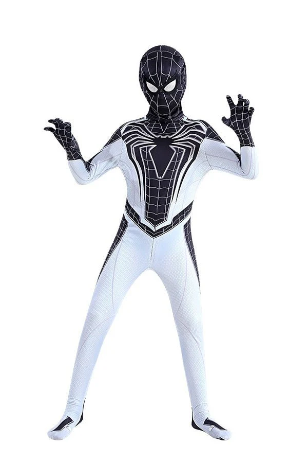 Negative Suit Costume, Spiderman Halloween Costume - Image 2
