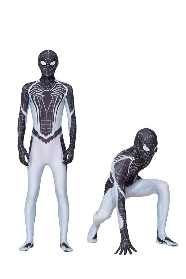Negative Suit Costume, Spiderman Halloween Costume - Image 3